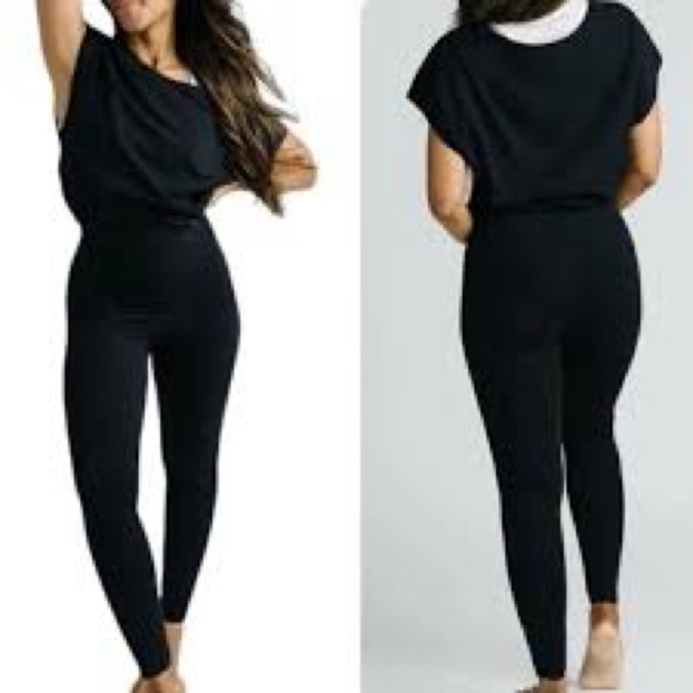 ZYIA Black SoHo Jumpsuit (M)